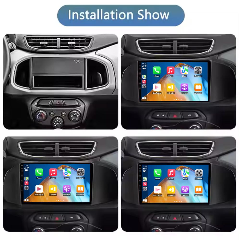 Android для Chevrolet Onix 2012 - 2019 Авто Беспроводной Carplay Автомобильный Радио Мультимедийный Плеер Навигация GPS 4G Bluetooth 2DIN