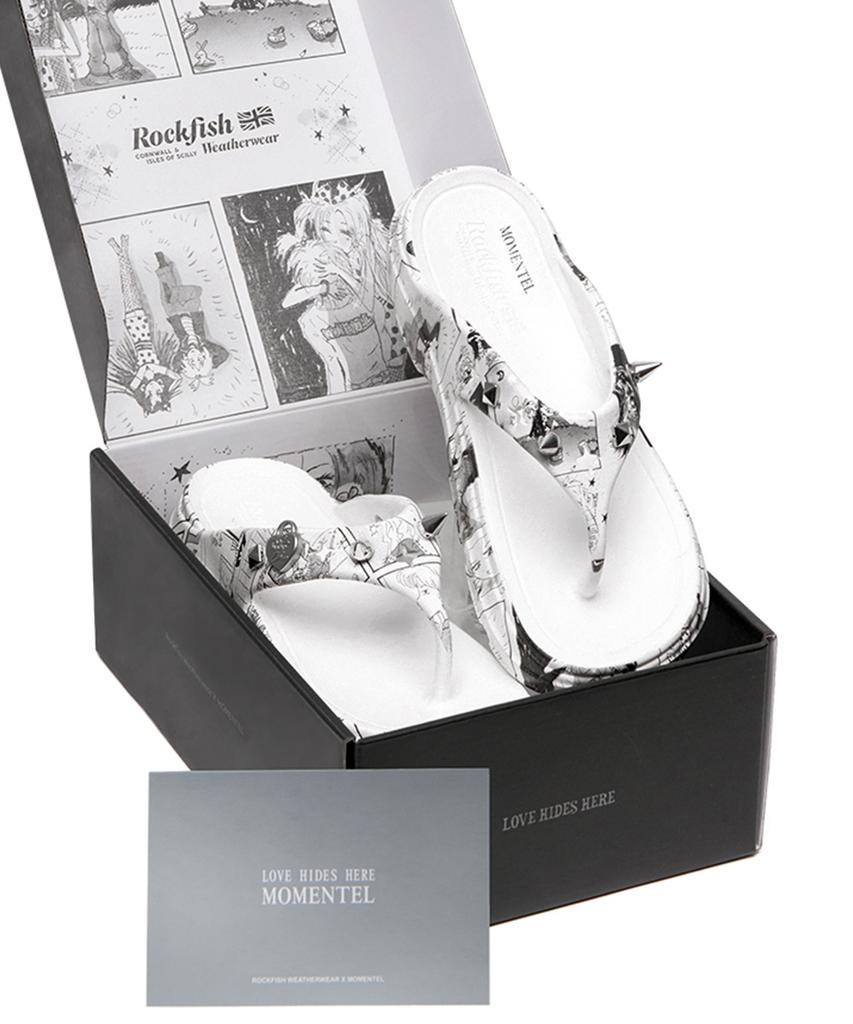 Rockfish Weatherwear [× Momentel] Шлепанцы Hayden - Белый