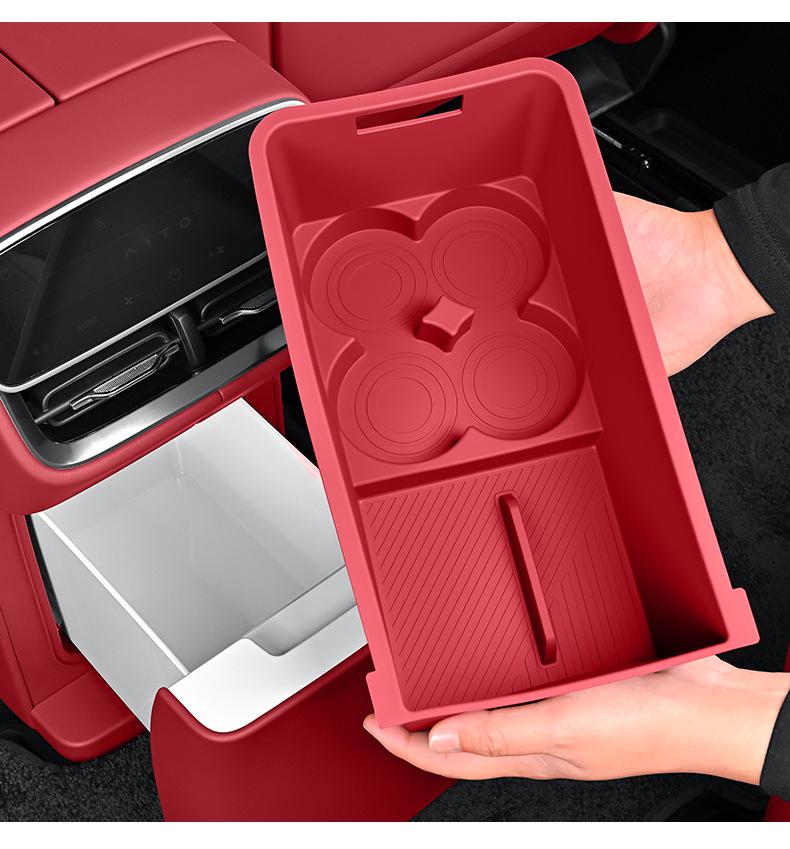Silicone Mat for AITO M7/M8 Car Cup Holder - Official Accessory for Car Refrigerator