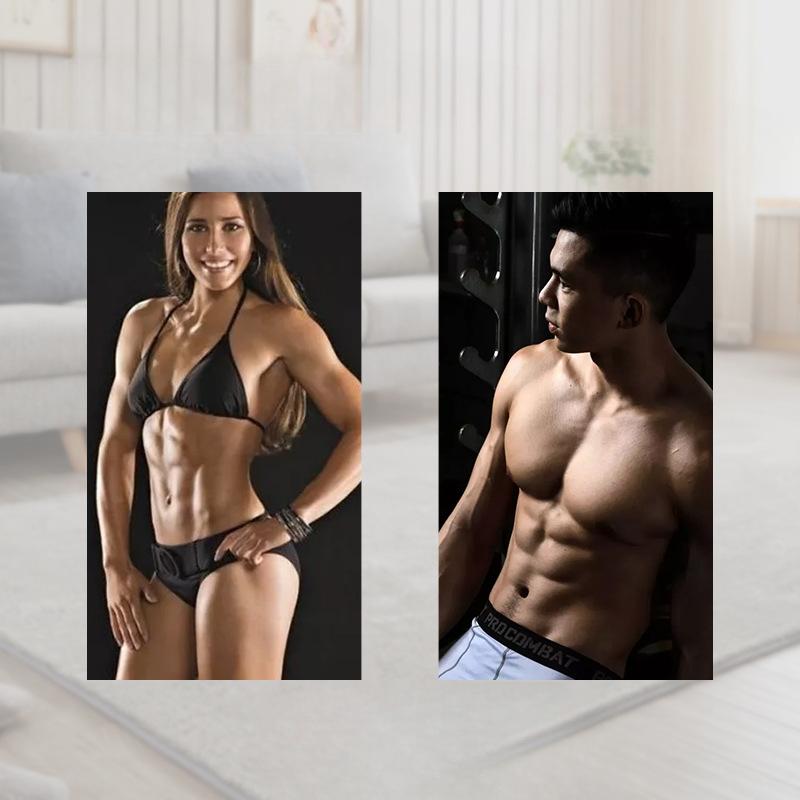 Abdominal Muscle Wheel and A Healthy Abdominal Wheel. Men's and Women's Slim Waist, Abdominal Reduction Exercise, and Abdominal Tightening Wheels