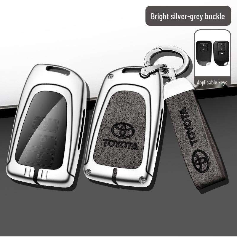 Совместимый чехол для ключа для Toyota: Чехол-заглушка для брелока Yaris, Vios, Camry и Highlander