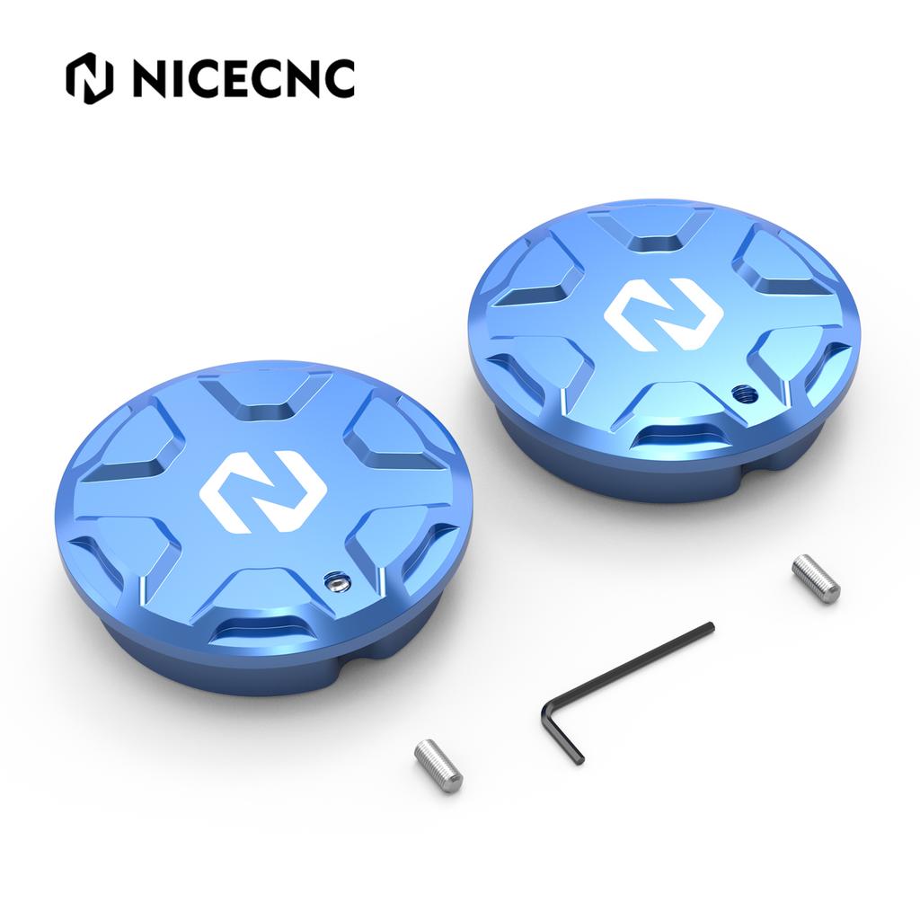 NICECNC Motorcycle Pivot Hole Cap Covers for KTM SMCR 690 SMC R 690 Enduro R 2008-2025 Husqvarna 701 Supermoto 701 Enduro 16-25