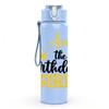 1PC I Am The Birthday Girl Crown Print 750ml Color Plastic Sports Water Bottle Leakproof Flip Straw Lid Suitable for Sports Office Home Use