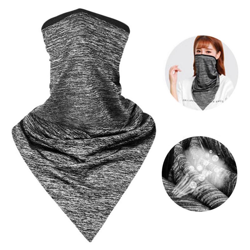 УФ-защитный шарф, ледяной шелк, маска для лица, маска для шеи, быстросохнущая уличная рыбалка, велоспорт, волшебный мотоцикл, дышащая бандана