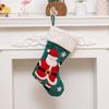 Hanging Santa Socks Personalized Candy Holder Embroidery Christmas Stocking  Fireplace