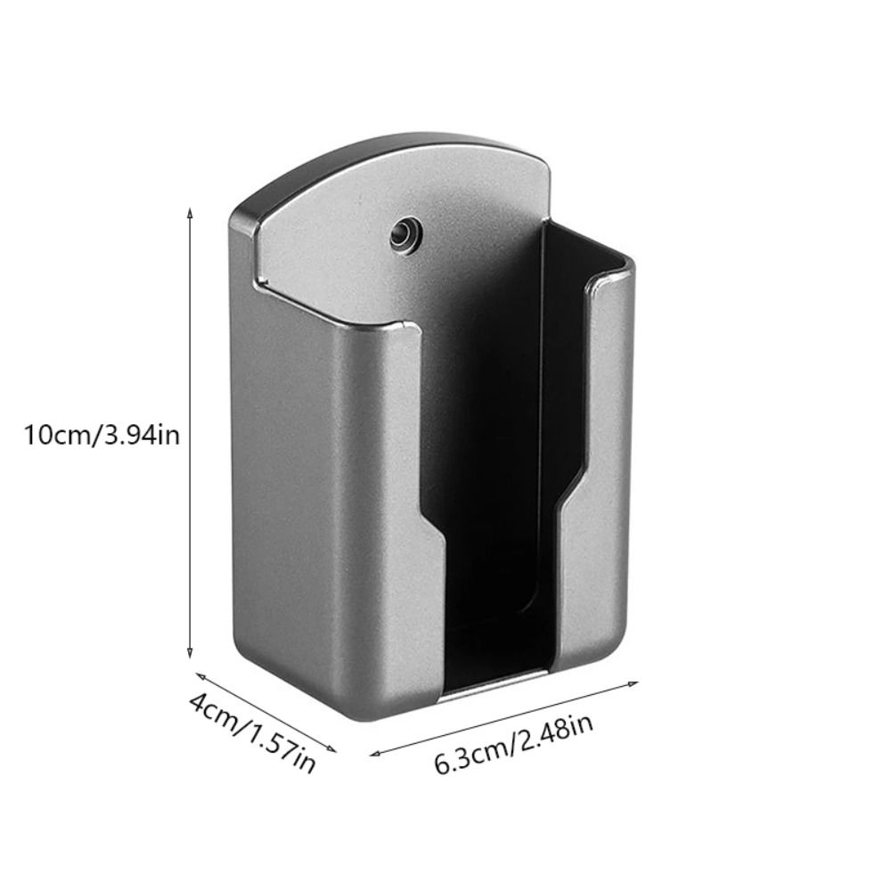 Universal Storage Box No Punching Required Mobile Phone Plug Case Durable Remote Control Holder