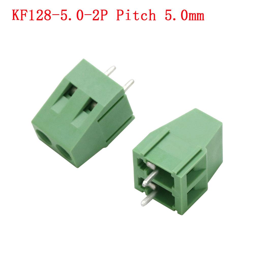 KF103/126/128/301/350/396-2Pin/3Pin 2.54/3.5/3.81/3.96/5.0/7.5mm Промежуточный блок Сращивание клеммы Винтовой тип PCB Винтовая клемма