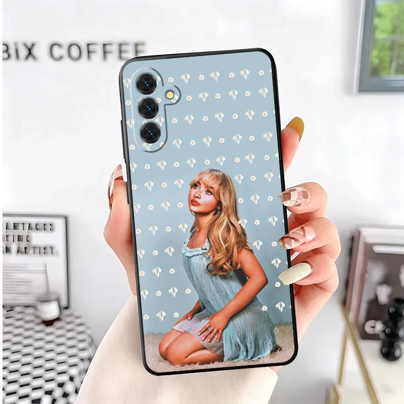 CR66 S-Sabrina C-Carpenter Мягкий чехол для телефона для Samsung A17 A37 A57 A16 A26 A36 A56 A15 A25 A35 A55 A14 A24 A34 A54 A13 A23 A33 A