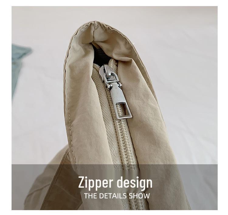 Японская водонепроницаемая нейлоновая повседневная женская сумка-тоут для весны/лета – Большая вместимость, стильная сумка на одно плечо