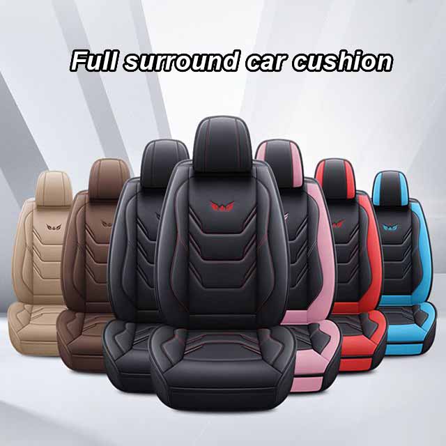 Полный комплект универсальных подушек для автомобильных сидений на 5 мест, водонепроницаемые чехлы для автомобильных сидений с полным охватом, защитные регулируемые съемные подушки для автомобильных сидений