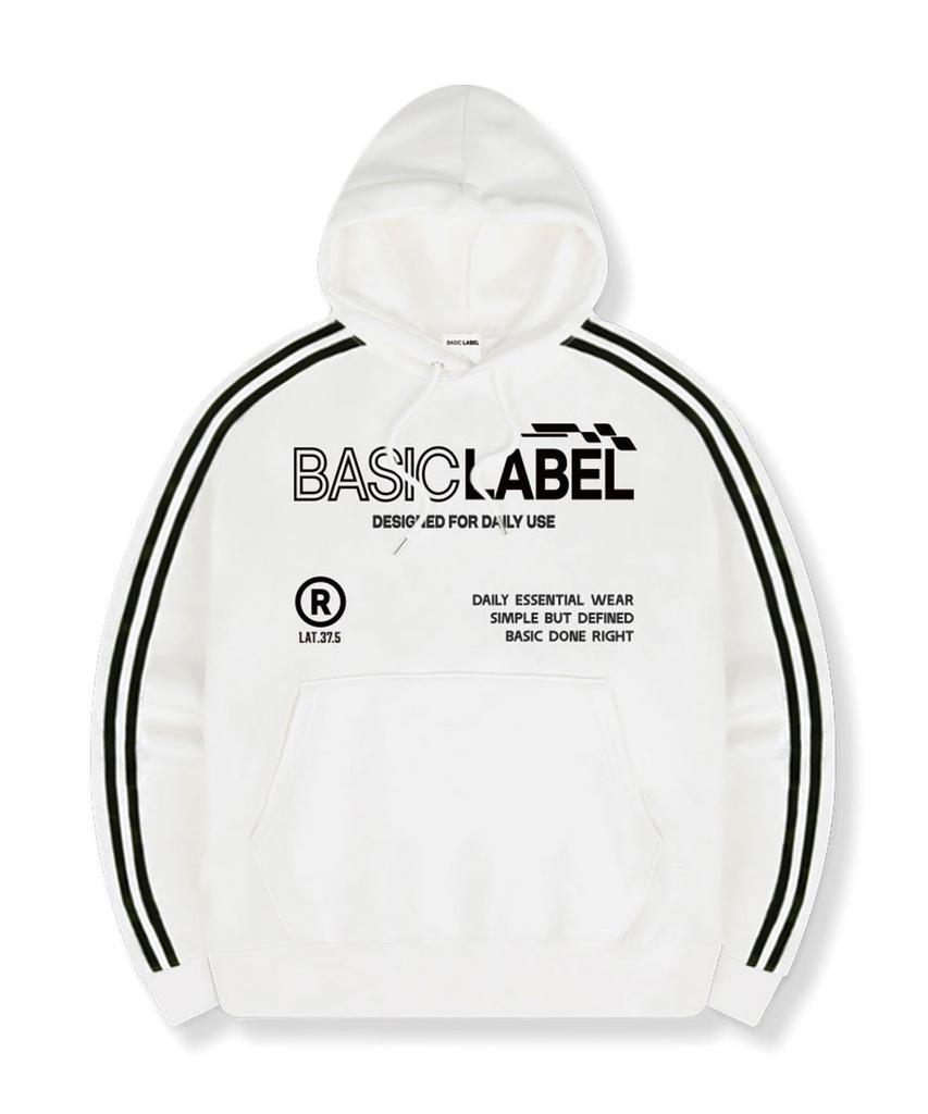 BASIC LABEL Худи стандартного кроя оверсайз 4 цвета [Blbi_6003]