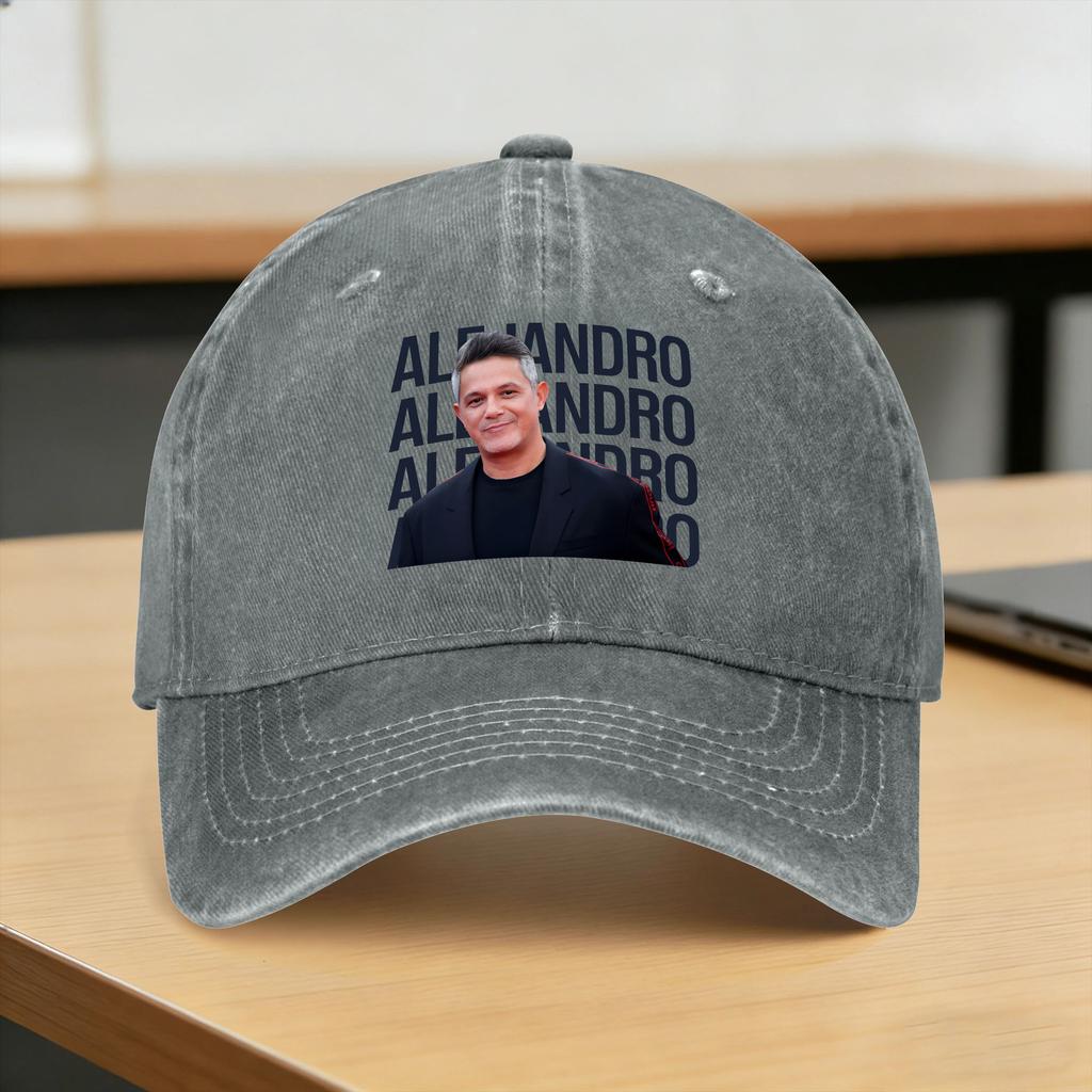 Alejandro Sanzs Sun Baseball Cap Spanish  Tour UnisexTeens Print Hip Hop Hats Spring Trendy Dropshipping Baseball Caps