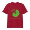 Essential Tremor Awareness Green Purple Sunflower Ribbon T Shirt Black 4X Large vintage Washed Stylish Versatile fashion