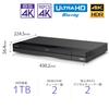 Sony 1 ТБ 2-тюнерный 4K-рекордер 4K-вещание совместимо с Blu-ray BDZ-FBW1000 запись/Вт