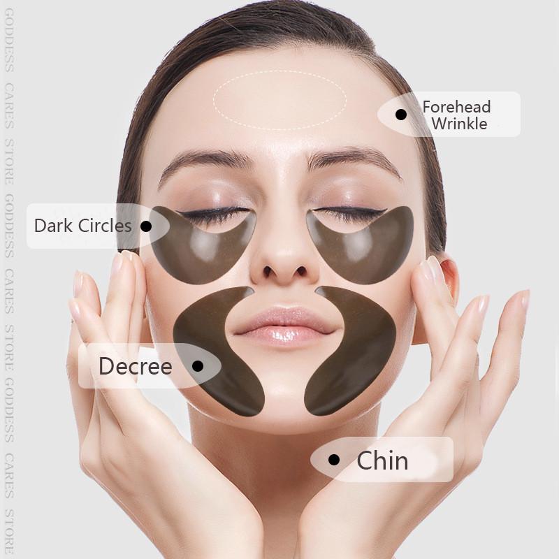 30 Pairs Hydrogel Patches Black Pearl Collagen Anti Aging Wrinkle Care Eye Mask Gel Patch Remove Dark Circle