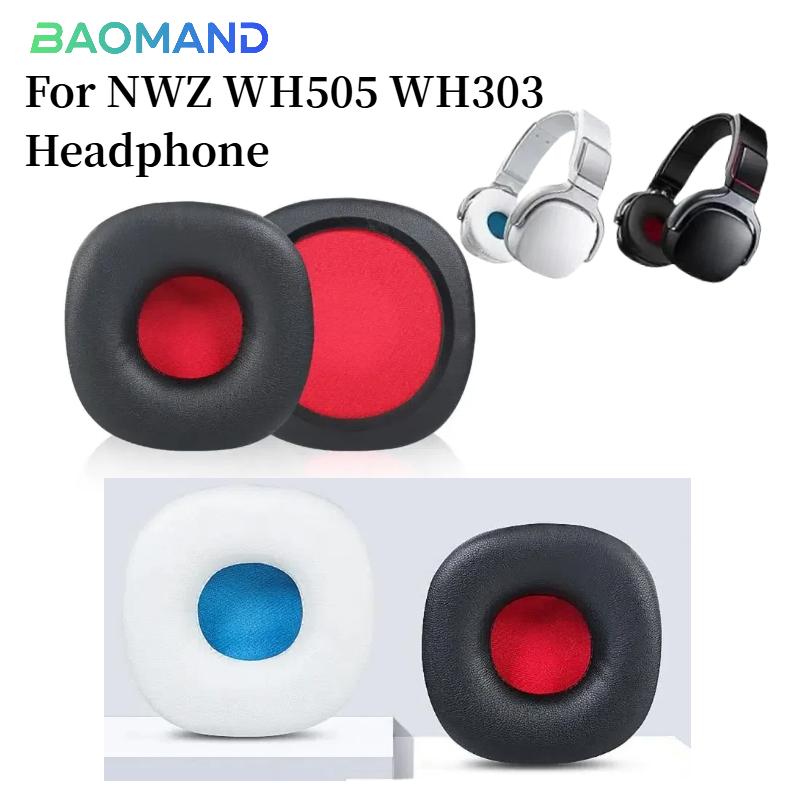Для NWZ WH505 WH303 Оригинальные амбушюры с застежкой Наушники Подушечки для ушей из пены с эффектом памяти Высокое качество