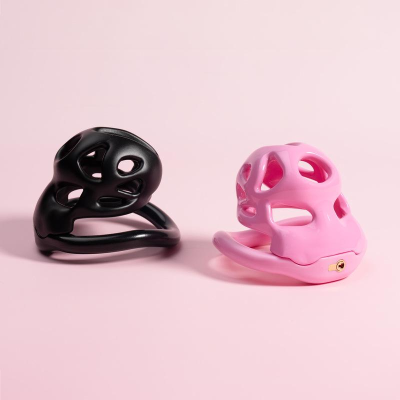 2026 New Resin Breathable Chastity Cage Male Lightweight Crotch Restraint Device Femboy Crotch Restraint JJ Hiding Sex Toys 18+