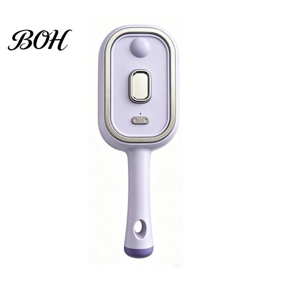 Electric Hair Comb Steam Brush with Essence & Measuring Cup, Rechargeable Anti-Static Scalp Static Reducing Massager Spray Brush, Frizz Control