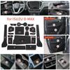 Для ISUZU D-MAX 2021 - 2024 DMAX Противоскользящие коврики в слот для стакана и дверные пазы Автоаксессуары для интерьера Подставки под стакан