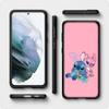 For iPhone 15 14 Xiaomi Redmi Note 13 12 11 Pro Max X 8 7 XR Samsung Galaxy A15 S24 S23 Huawei OPPO A38 Lilo Stitch Black Cartoon Pink Cute Phone Case