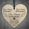 14 Style Wooden Hanging Gift Pendant Family Friendship Love Sign Wine Tags Decor