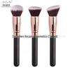 Multifunctional BB Cream Makeup Brush - Round, Angled, Flat Heads for Foundation & Powder Application