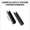 2x Rectangle U Shape Baking Pan Carbon Steel Tools Sheets Bakeware Cookie Mold