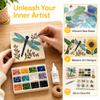 Glass Tiles Mosaic Kit DIY Beginner Friendly Glass Mosaic Kit Garden Animals Arts  For Beginner