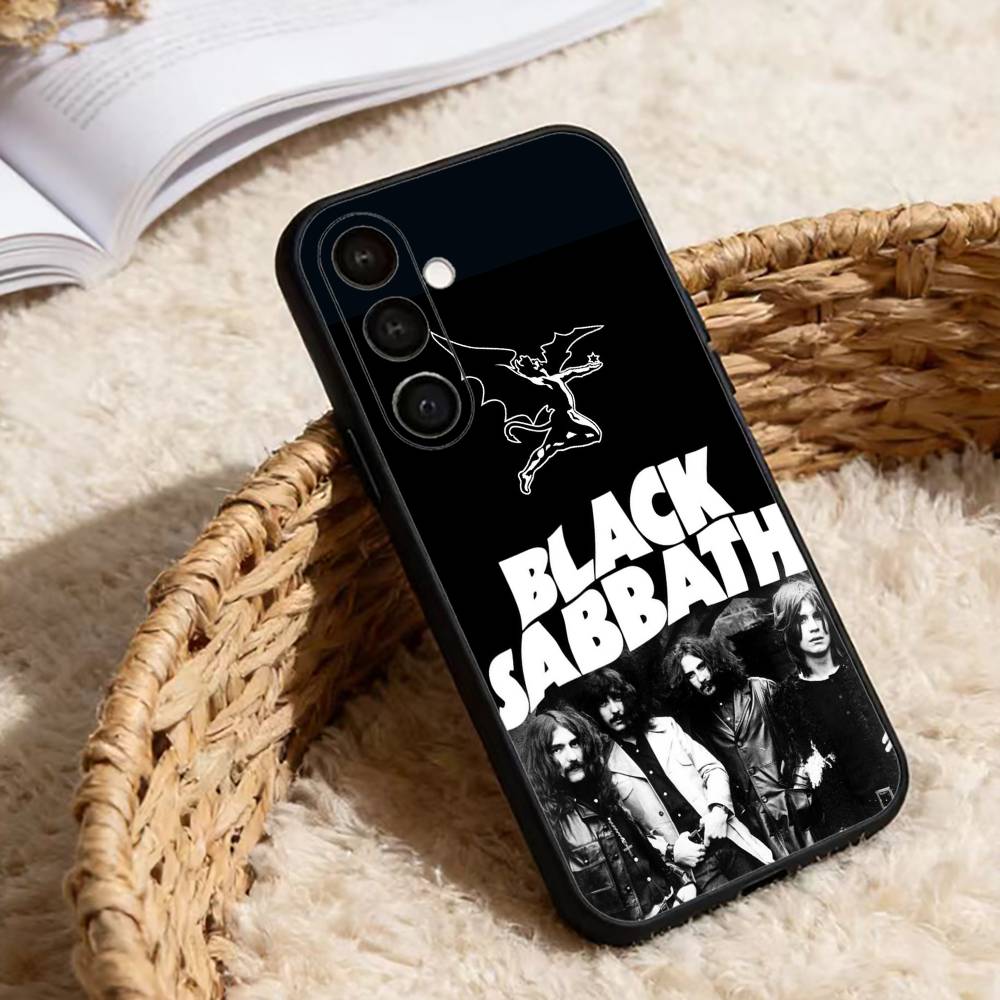 Чехол для телефона B-BLACK S-SABBATHS для Samsung Galaxy A20, 21s, 22, 31, 32, 52, 53, 72, 73, 80, 91 Мягкий черный корпус