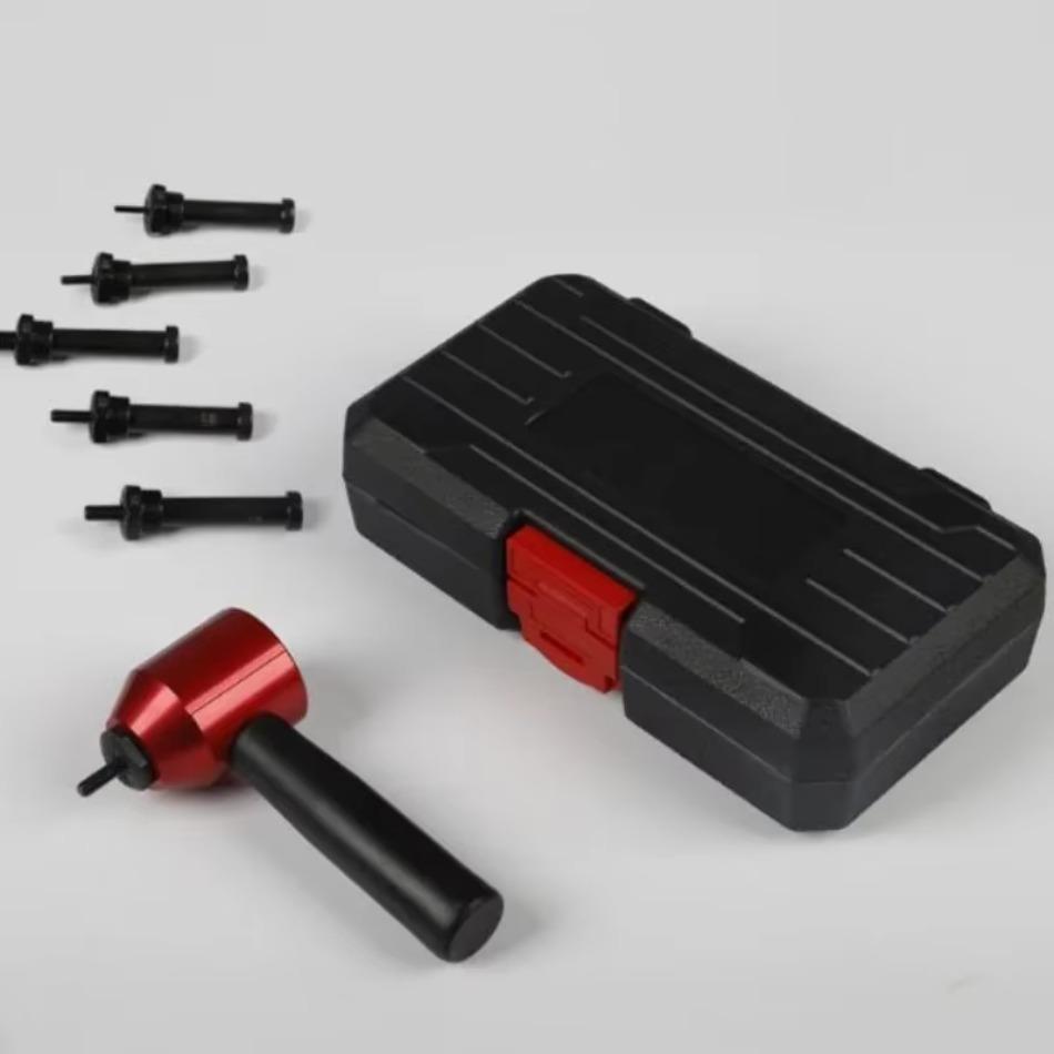 26 шт. Электрический преобразователь заклепочной гайки Метрический Имперский Заклепочный пистолет Заклепочный пистолет Многофункциональные Слесарные инструменты