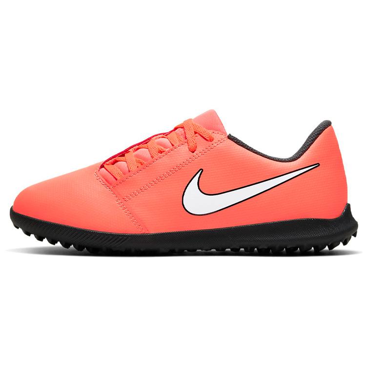 Nike Фантомный Яд Нескользящие Низкие Детские Футбольные Бутсы Оранжевый Белый Черный Детские AO0400-810
