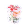 1/12 Dollhouse Mini Supermarket Vegetable Fruit Model With Clear Box Dollhouse Simulated Food Decoration Dolls House Accessories