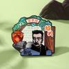 Alloy Magnetic Fridge Magnet Shaoxing Cultural and Creative Lu Xun Baicao Garden Zhaohuaxishi Souvenir Travel Gift