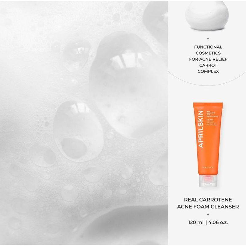 Aprilskin Пенка для умывания от акне Real Carrotene