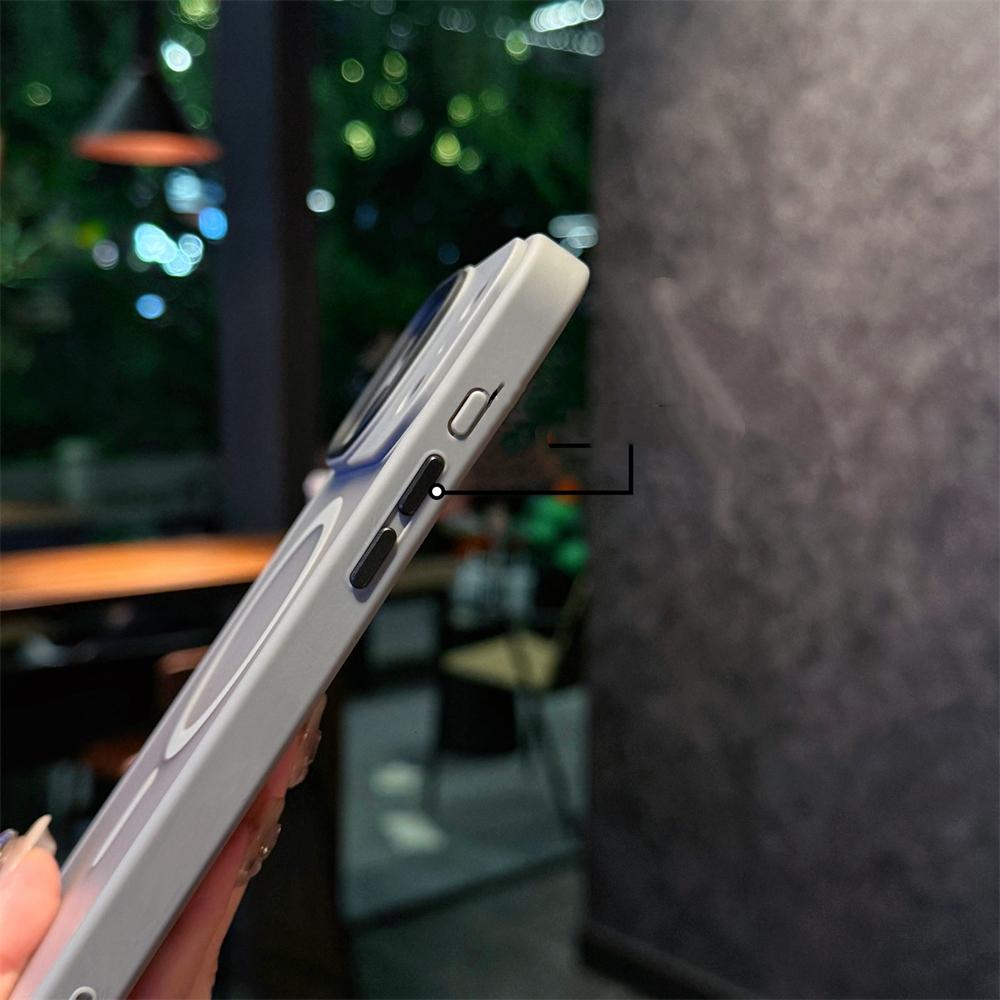 Magnetic Wireless Charge For Magsafe Case For iPhone 17 16 15 14 13 12 Pro Max Plus Shockproof Transparent Bumper Cover