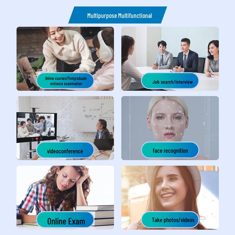 2K HD Webcam with Autofocus
