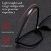 Ultra Light Square Eyeglass Frame Mirror Frame Tr90 Full Plastic Eyeglass Frame  for Men And Women