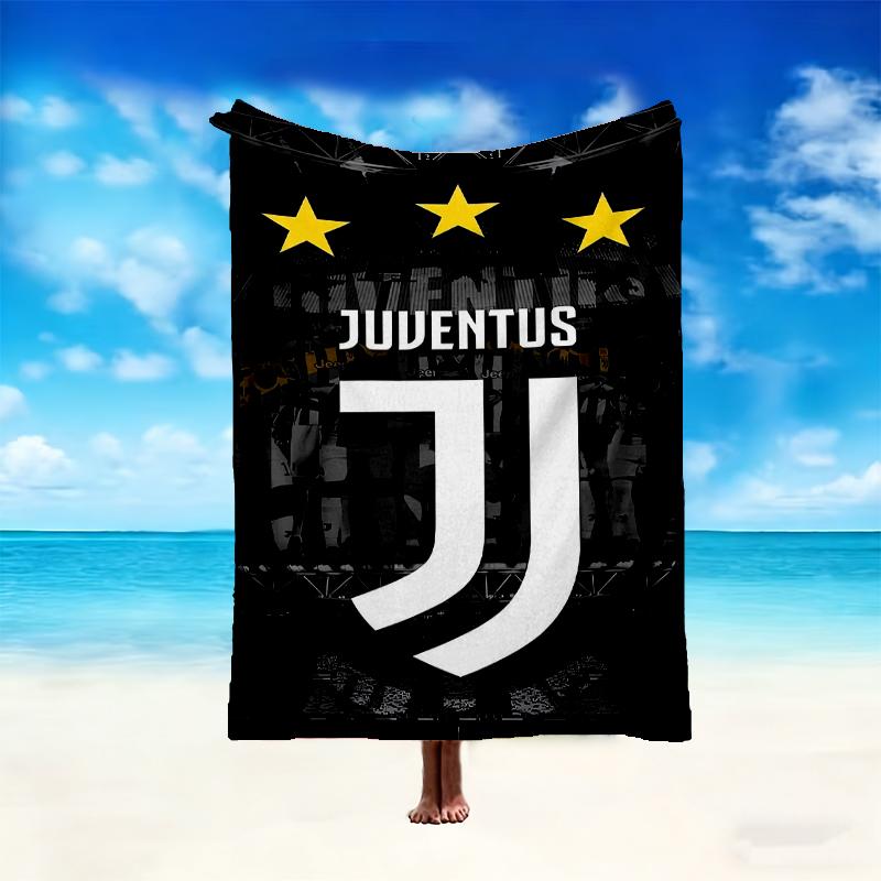 1pc Juventus Football Club Blanket, Super Cozy Printed Home Blanket, All-Season Warmth