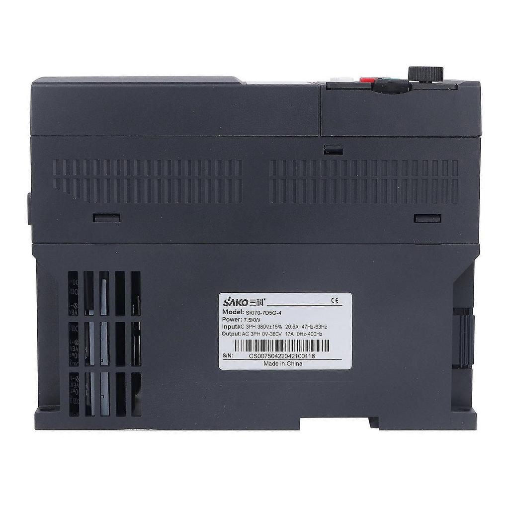 SAKO 7.5 kW Variable Frequency Drive, AC 3-Phase 380V Motor Controller