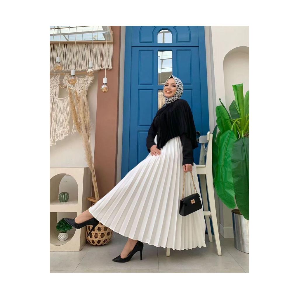 Плиссированная юбка в хиджабе