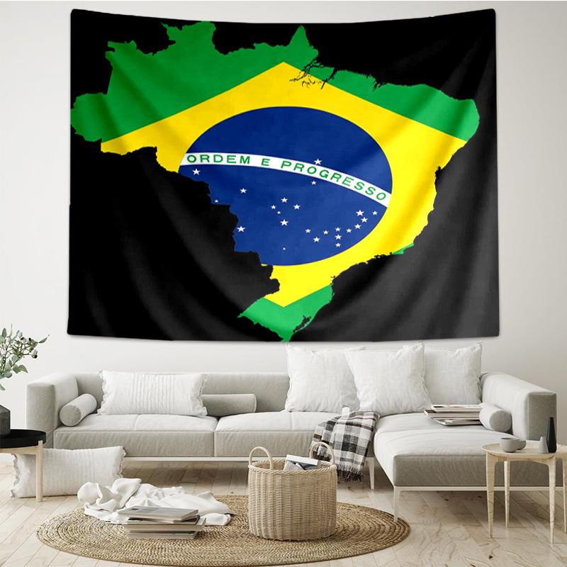 1PC Brazil Artwork Printed Tapestry Room Decoration Wall Hanging for Living Room Bedroom, dormitory, Birthday and Christmas gifts