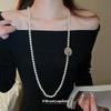Изысканное жемчужное двухслойное колье на ключицу: Французская элегантность и дизайн легкой роскоши