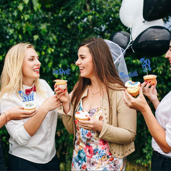 12 шт. Выпускной торт Топперы 2024 Выпускная тематическая вечеринка Кекс Десерты Фруктовые пироги Печенье Украшения Новинка Товары для сбора студентов