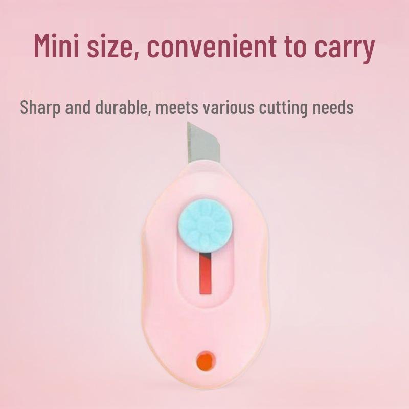 Мини-нож utility Blade 9 мм с отверстием и прочным сменным лезвием для резьбы и вырезания фигур