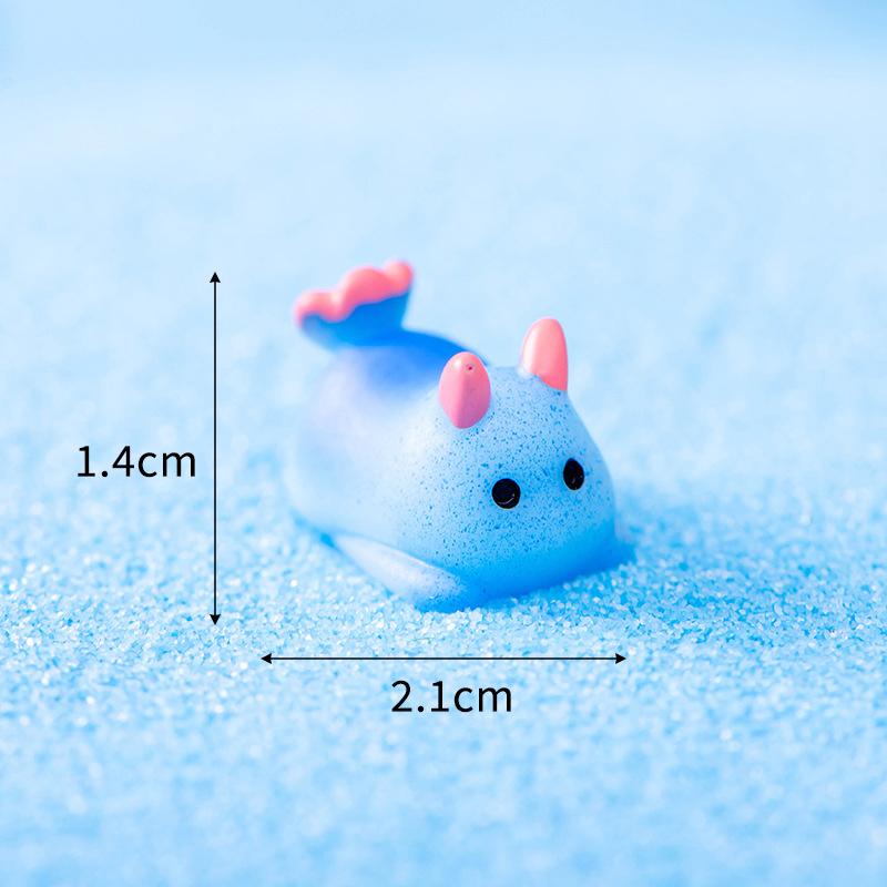 Creative Resin Ocean Animals Dolphins Qctopuses Jellyfish Figurine Landscape Ornaments Home Decorations Aquarium Fish Tank