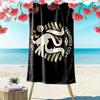 Пляжное полотенце Swansea City AFC, Большое, Мягкое, Быстросохнущее, для Пляжа, Кемпинга, Плавания