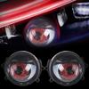 3 Inch Dynamic Devil Eye LED Car Headlights Car Light Remote Assembly Light Eye With Auto Modified Angel Kits Modes Accesso B9Q9