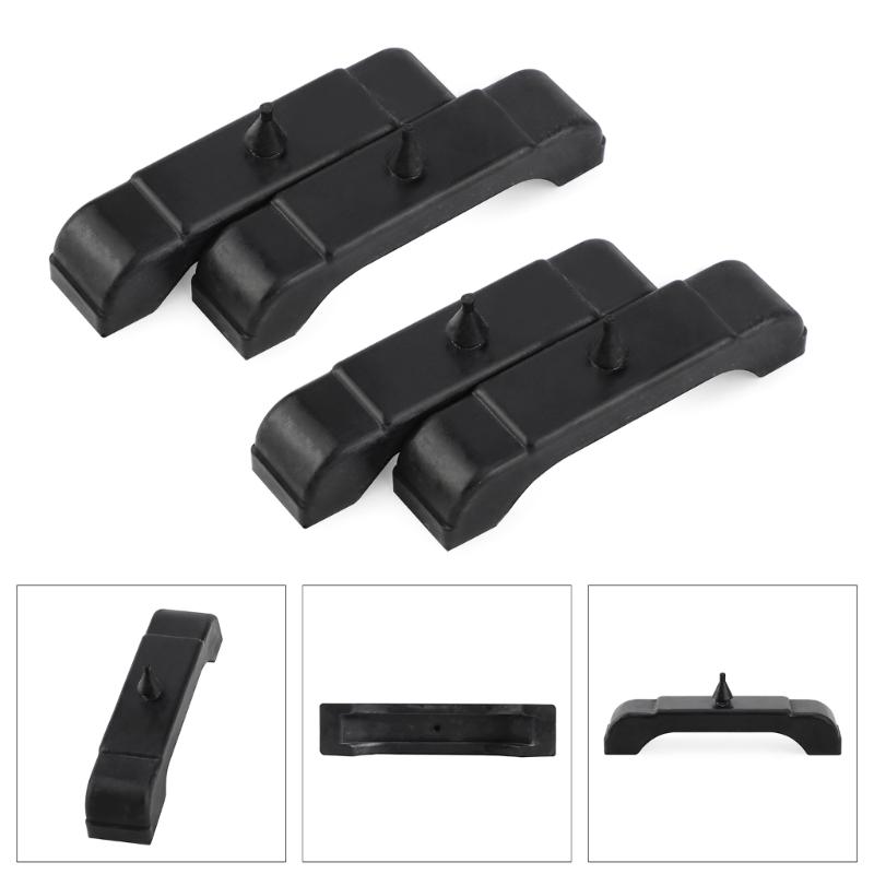 Подушка крепления радиатора Черная резина 3-рядный радиатор для 1968-1981