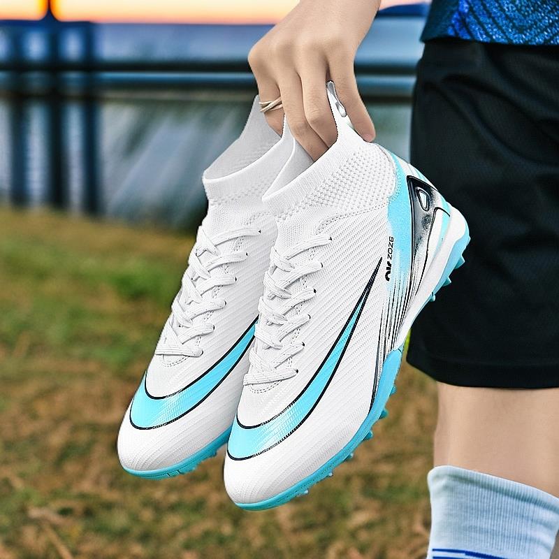 FG/TF Soccer Shoes Society Мужские футбольные бутсы Нескользящие бутсы для тренировок на открытом воздухе Кроссовки по мини-футболу Детская спортивная обувь