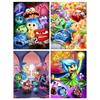 Inside Out 2 Diamond Embroidery Cartoon Diamond Painting New Mosaic Picture of Rhinestones Home Wall Decor